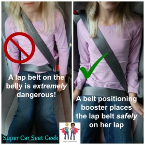 Did you know that seat belts are designed to fit adults, not kids? The seat belt will not safely fit most kids until they're 10-12 years of age. Until then, it's critical that they use a belt positioning booster seat to prevent serious injury or death in the event of a sudden stop or crash.